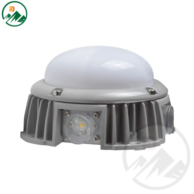 Side view of the FD-PL060X15 point light showing the D138 x H70 mm dimensions