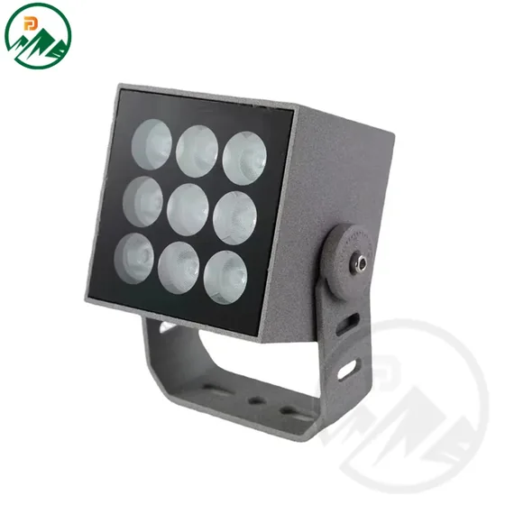 36W LED flood light FD-S294S36 mounted on a wall with adjustable beam angle