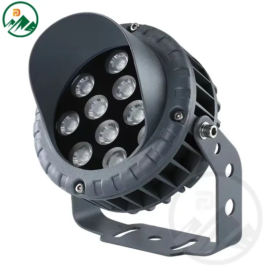 9W LED flood light with die-casting aluminium body and 200mm spike mounting