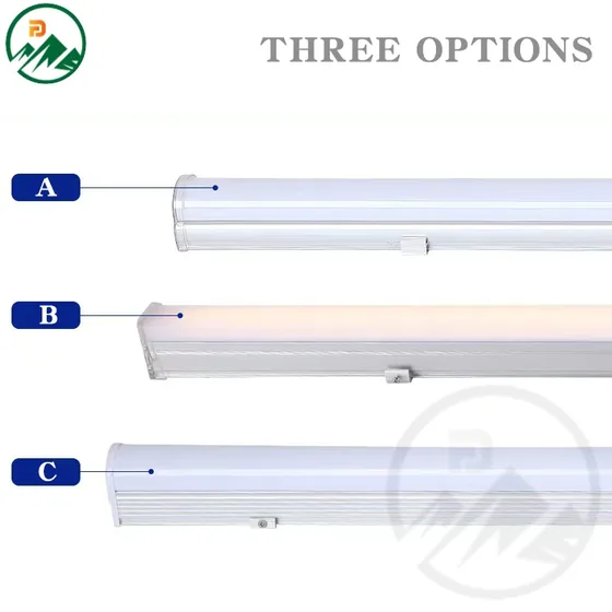 Linear LED facade light FD-DL060L12 with 270° beam angle, die-casting aluminium body, and PC lens