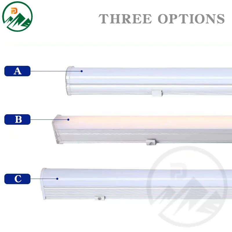 Linear LED facade light FD-DL060L12 with 270° beam angle, die-casting aluminium body, and PC lens