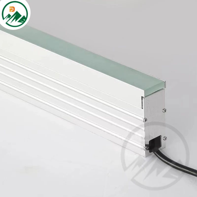 Frosted tempered glass LED linear underground light with aluminium body
