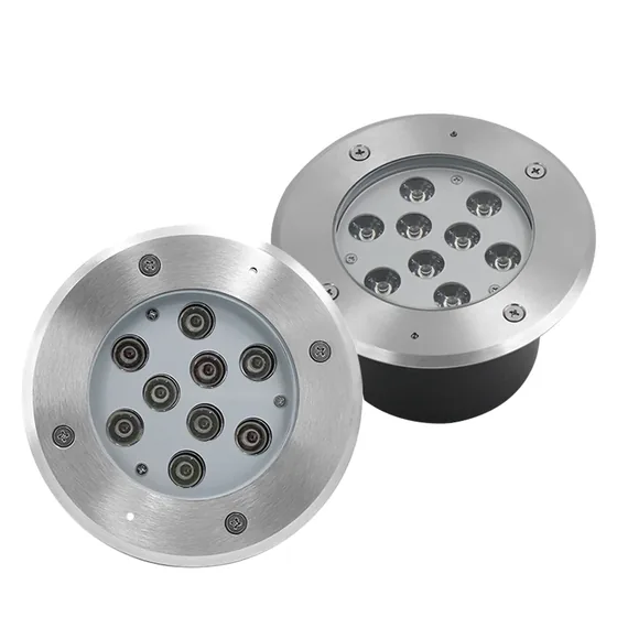 Stainless steel 304 LED underground light with black underground box