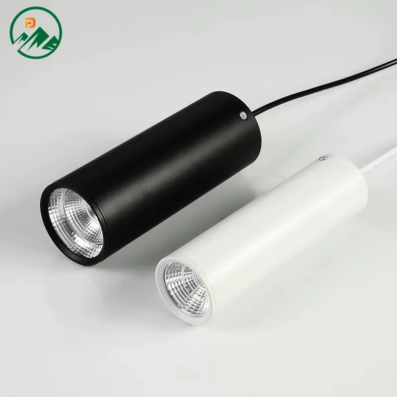 Suspension LED down light FD-SD010R05 in white finish, D60 x H150 mm
