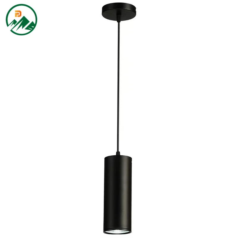 LED down light installed in a commercial office ceiling
