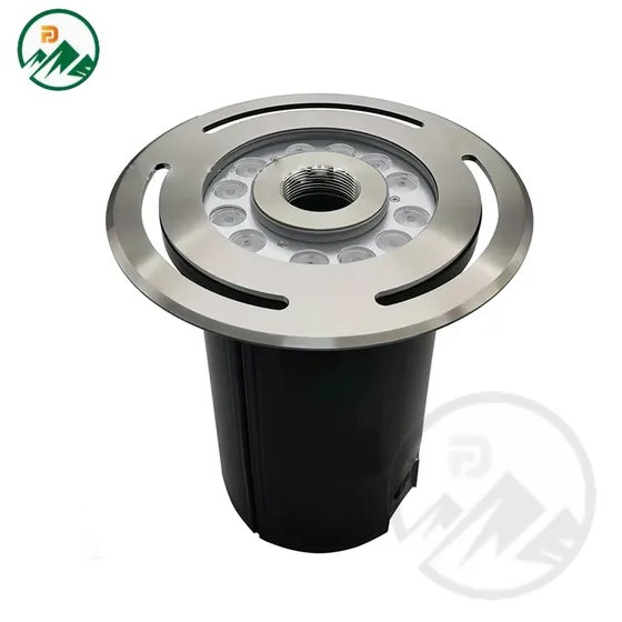 Swimming pool stainless steel LED RGB fountain light with round stainless steel 316 body