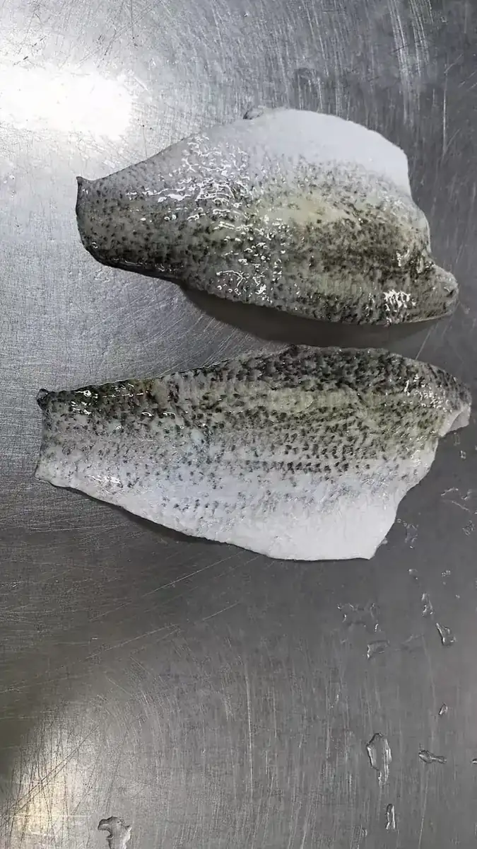 Skin-on barramundi fillets in the 140 to 200 g portion range