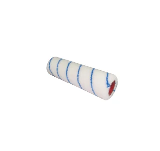 Striped roller cover refill in white fabric with blue lines FT-PR-407