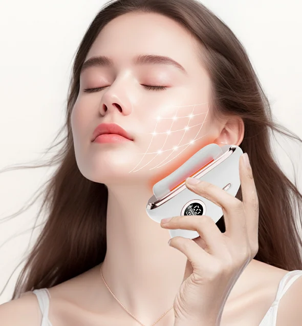 Powered facial devices are function tested on light, heat and vibration before they reach a colour box.