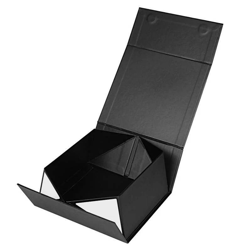 Custom Large Magnetic Folding Rigid Cardboard Gift Box 3 detail view