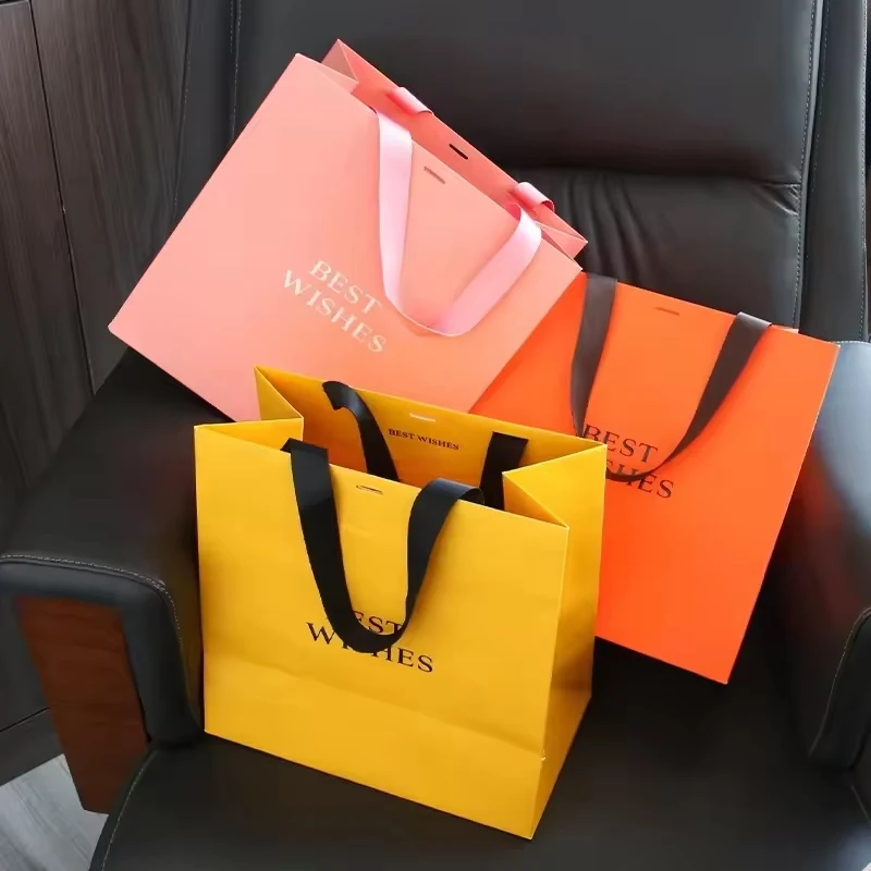Custom Printed Laminated Gift Bags with Your Logo - 500 MOQ 7