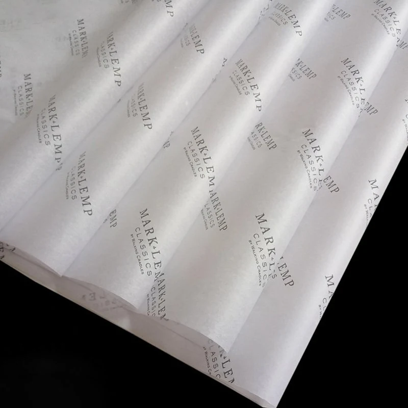 Custom Printed Logo Pink Tissue Paper for Gift Wrapping 3 detail view