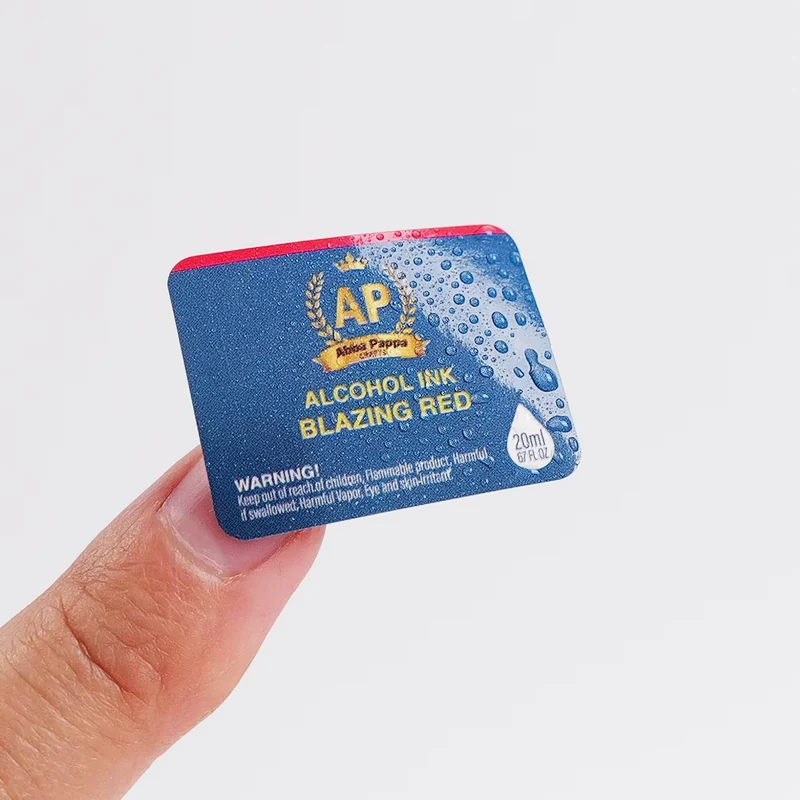 Custom Vinyl Adhesive Stickers for Personalized Labels 4 detail view
