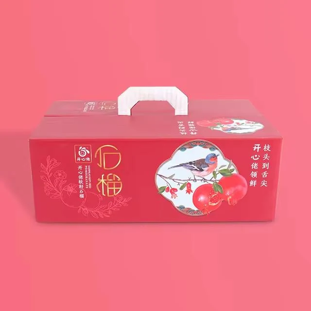 Custom Waterproof Corrugated Gift Boxes for Fruits & Veggies 5 detail view
