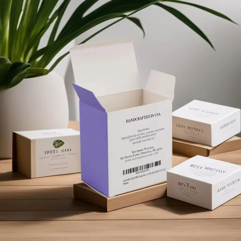 Custom White Card Soap Boxes - Quality OEM Packaging Solutions