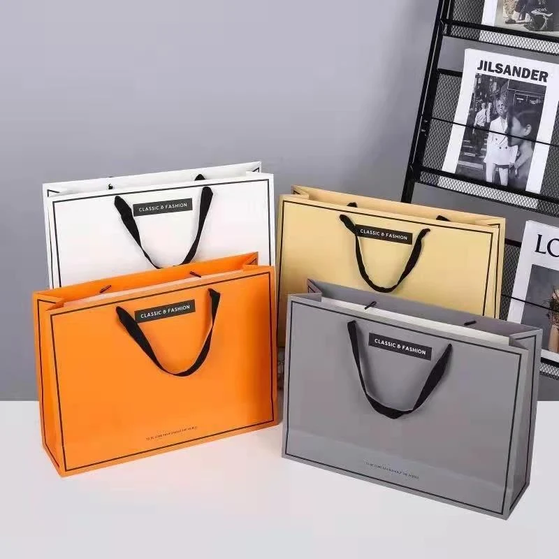 Euro Tote Gift Bags - Art Paper Packaging for Retail