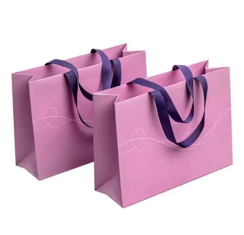 Euro Tote Gift Bags - Art Paper Packaging for Retail 7