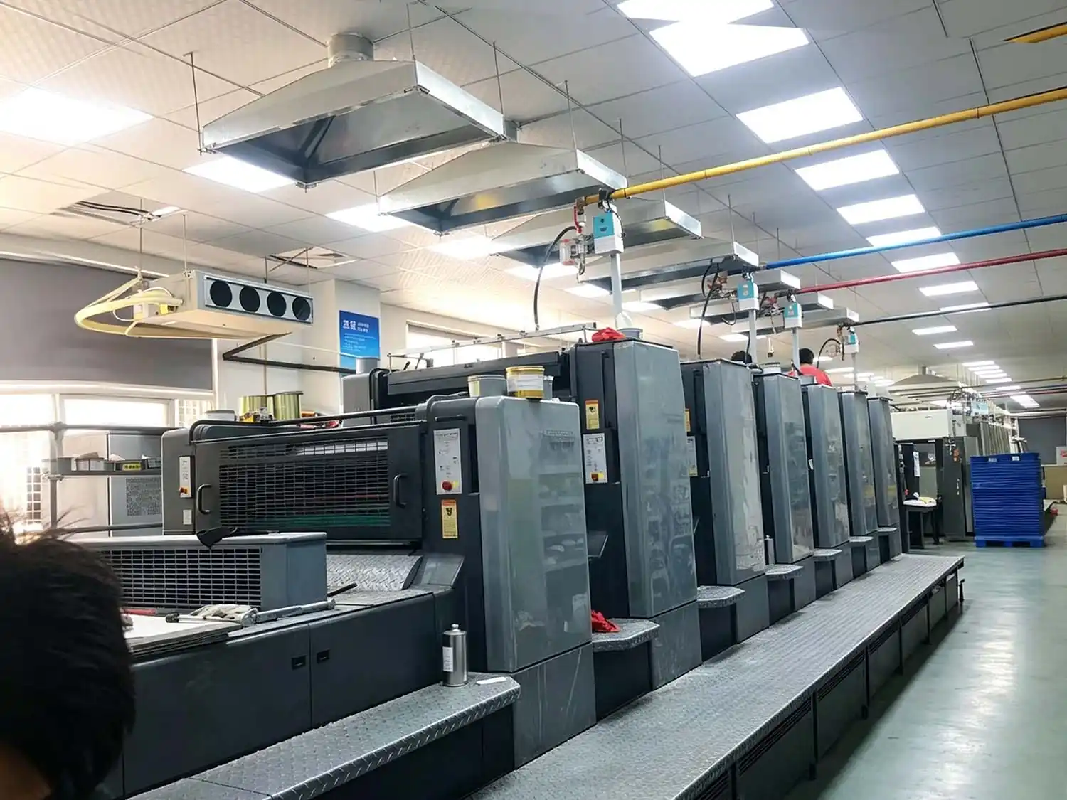 Paper packaging production line at FISON