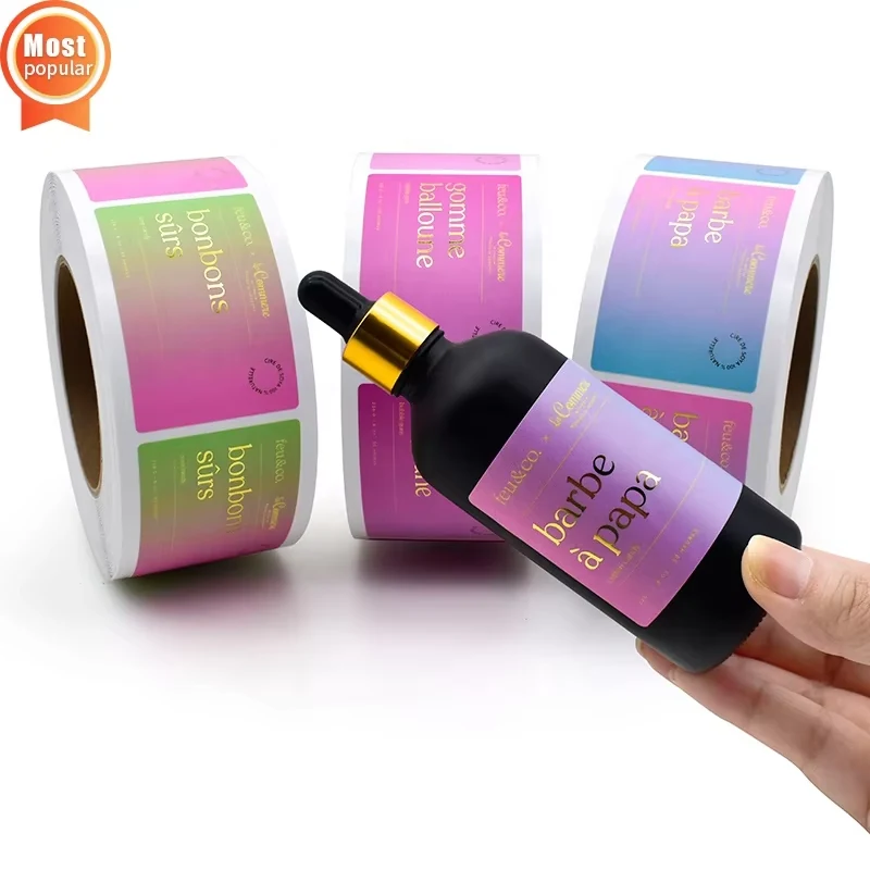 Premium Custom Paper Sticker Labels - Easy to Remove 2 detail view