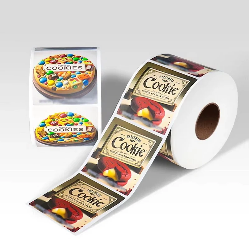 Vinyl Custom Removable Adhesive Stickers for Labels 3 detail view