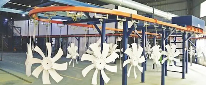 High-Pressure Spraying Line