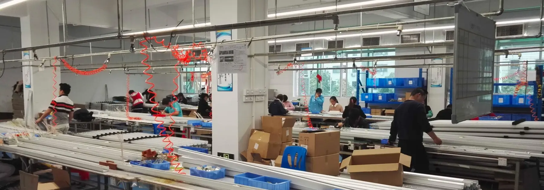 Aluminum fan blade assembly at Diamond in Fu’an