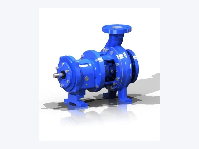 ANSI B73.1 CN series end-suction centrifugal pump with open impeller and cast iron casing
