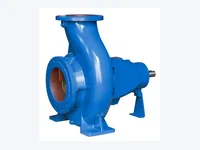FA series EN733 / DIN24255 end-suction centrifugal pump casing with volute and foot support