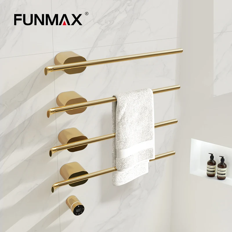 L-SR0003P heated towel rack by Funmax