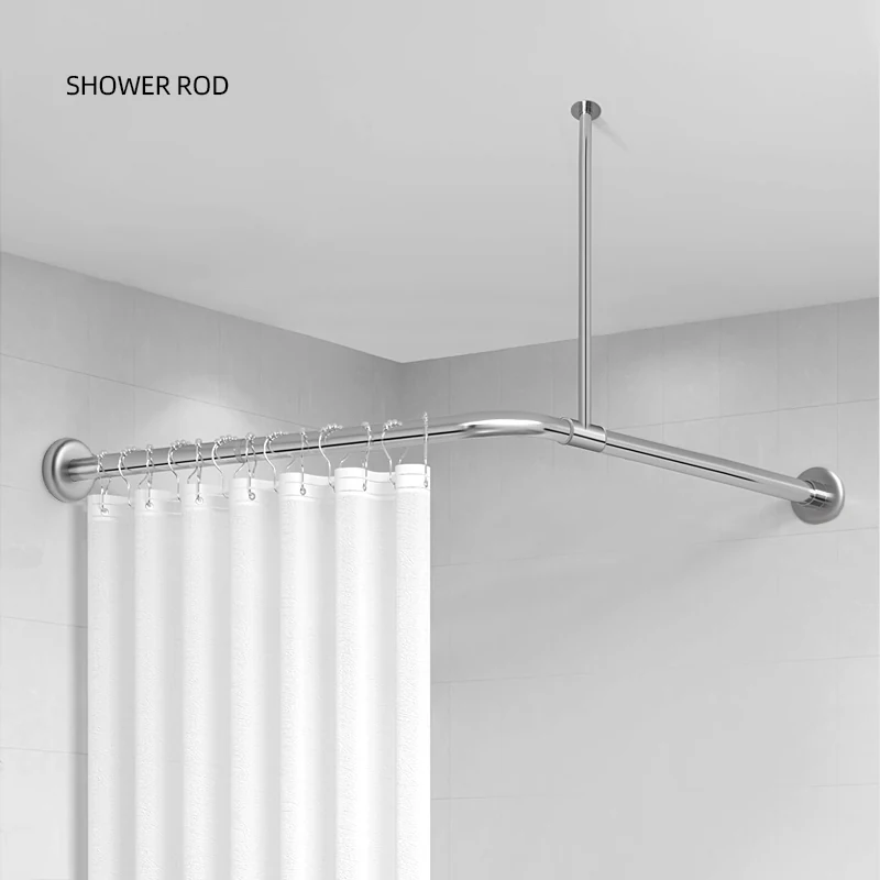 Shower Curtain Rod-BB01 — side view
