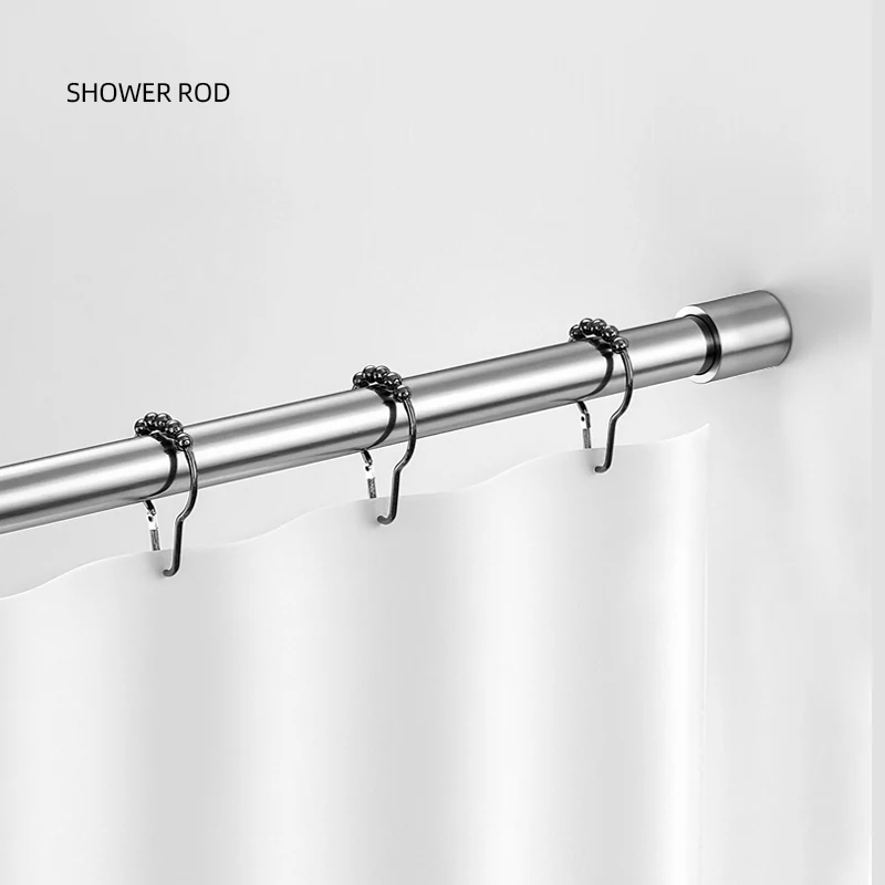 Shower Curtain Rod-BA01 — installed view
