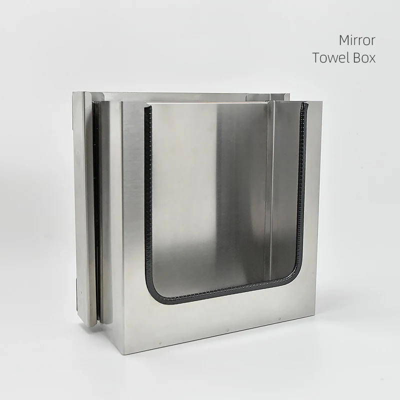 Behind the mirror paper dispenser – FE01 — finish detail