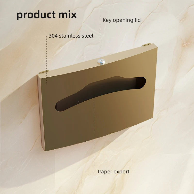 Toilet Seat Cover Dispenser-FC03 — finish detail