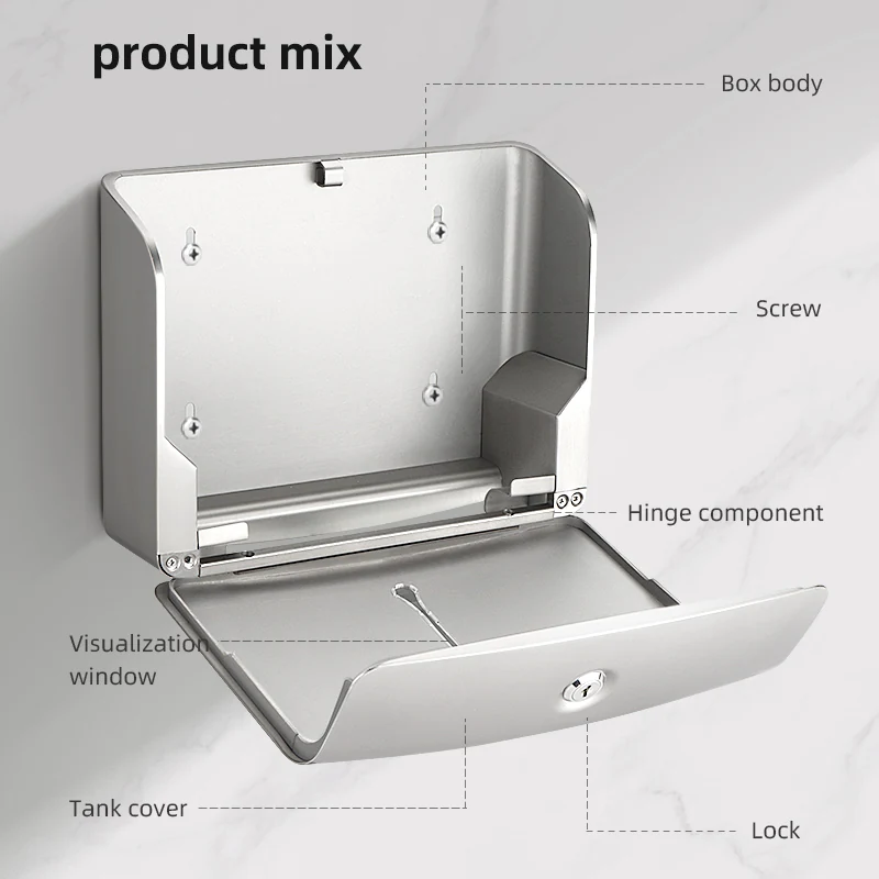 Paper Dispenser-FG01 — installed view
