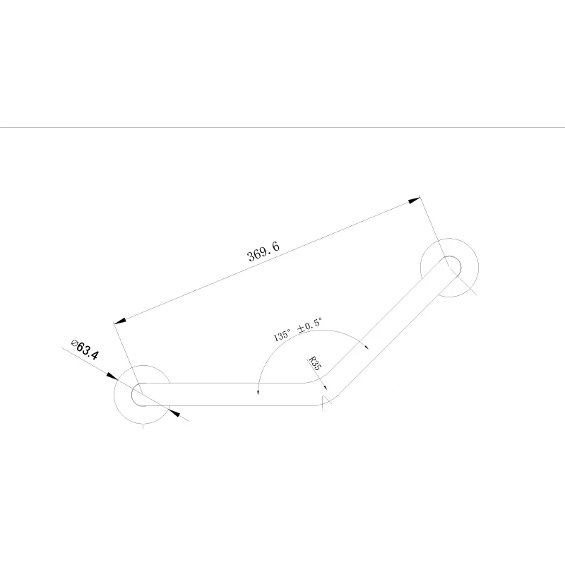Grab Bar-ZA02-250250 — installed view