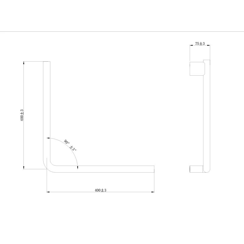 Grab Bar-ZA01-400400 — alternative angle