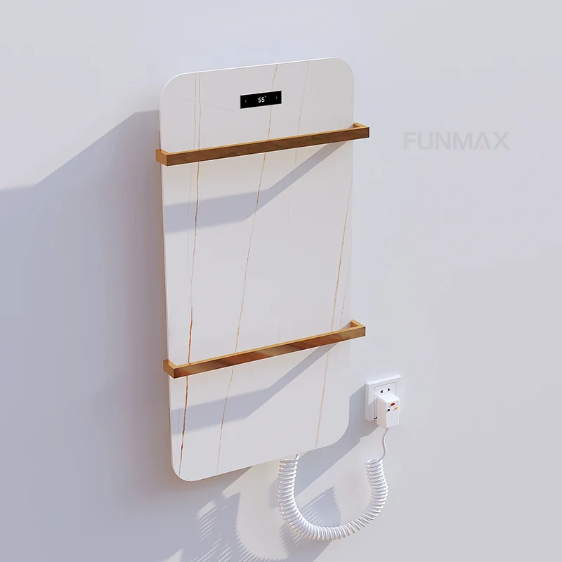 Electric Towel Rack R-02W — detail view