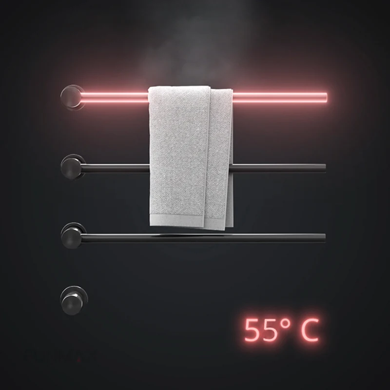 Electric Towel Rack L-SR0003 — detail view