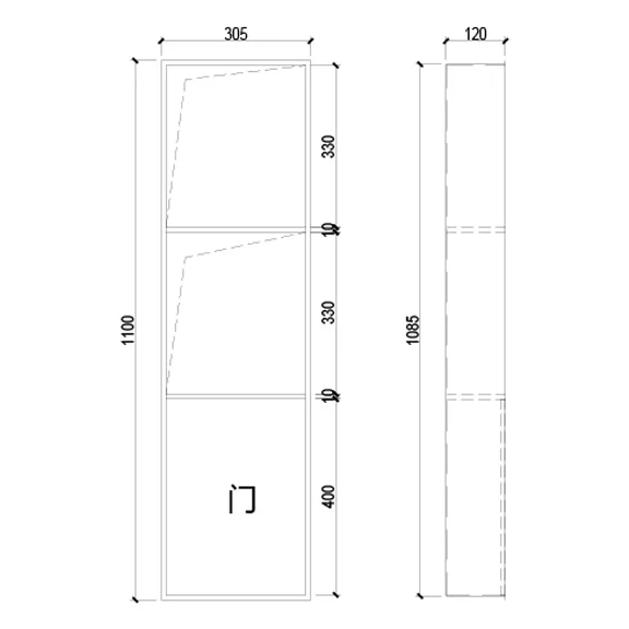 Niche-ZBH — side view