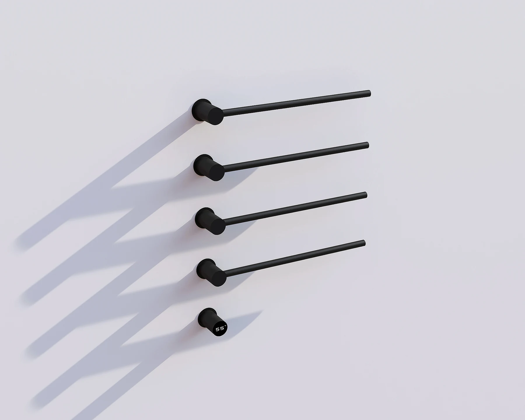 Electric Towel Rack L-SR0004 — alternative angle