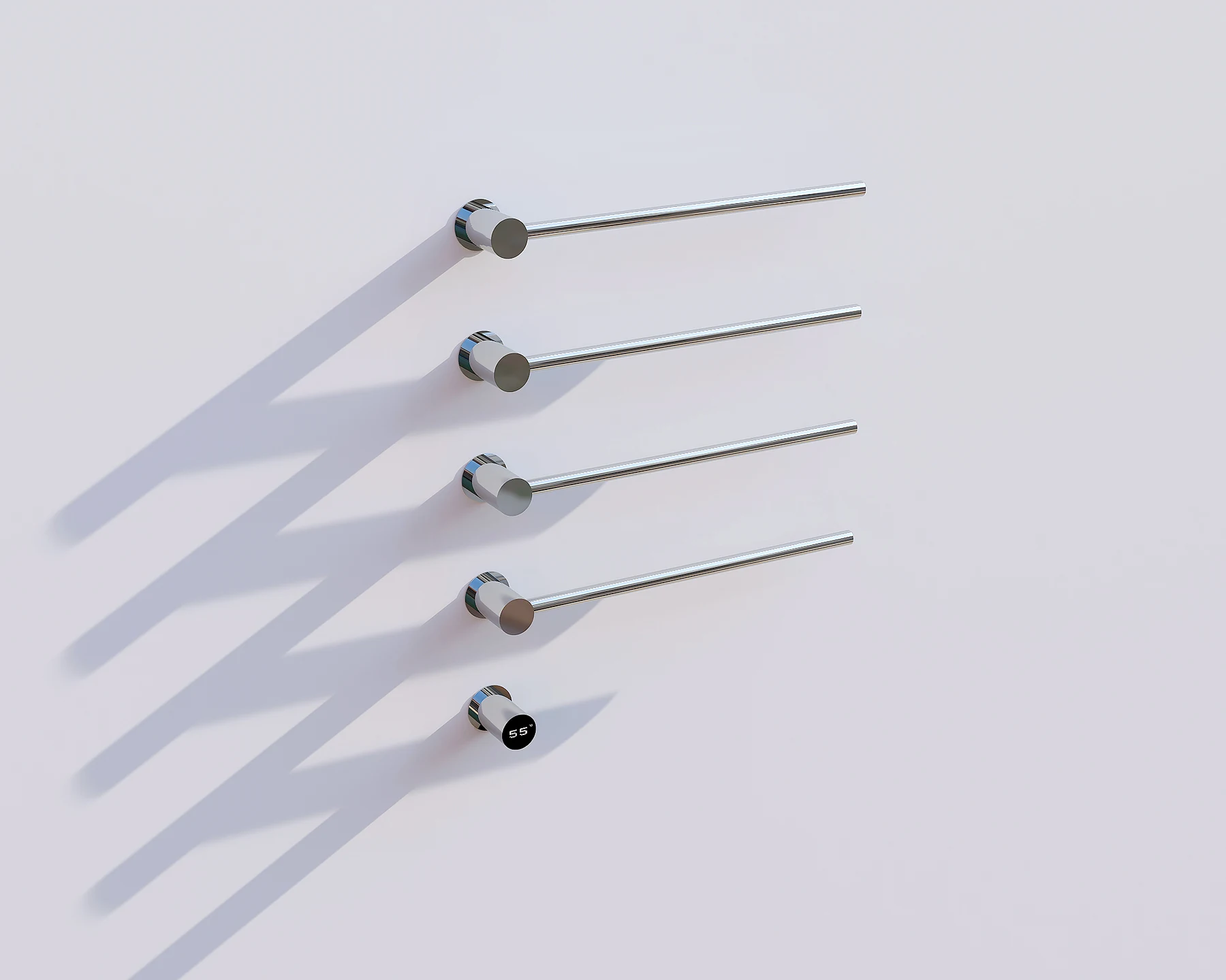 Electric Towel Rack L-SR0004 — side view