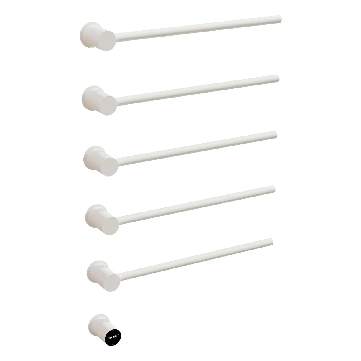 Electric Towel Rack L-SR0005 — installed view