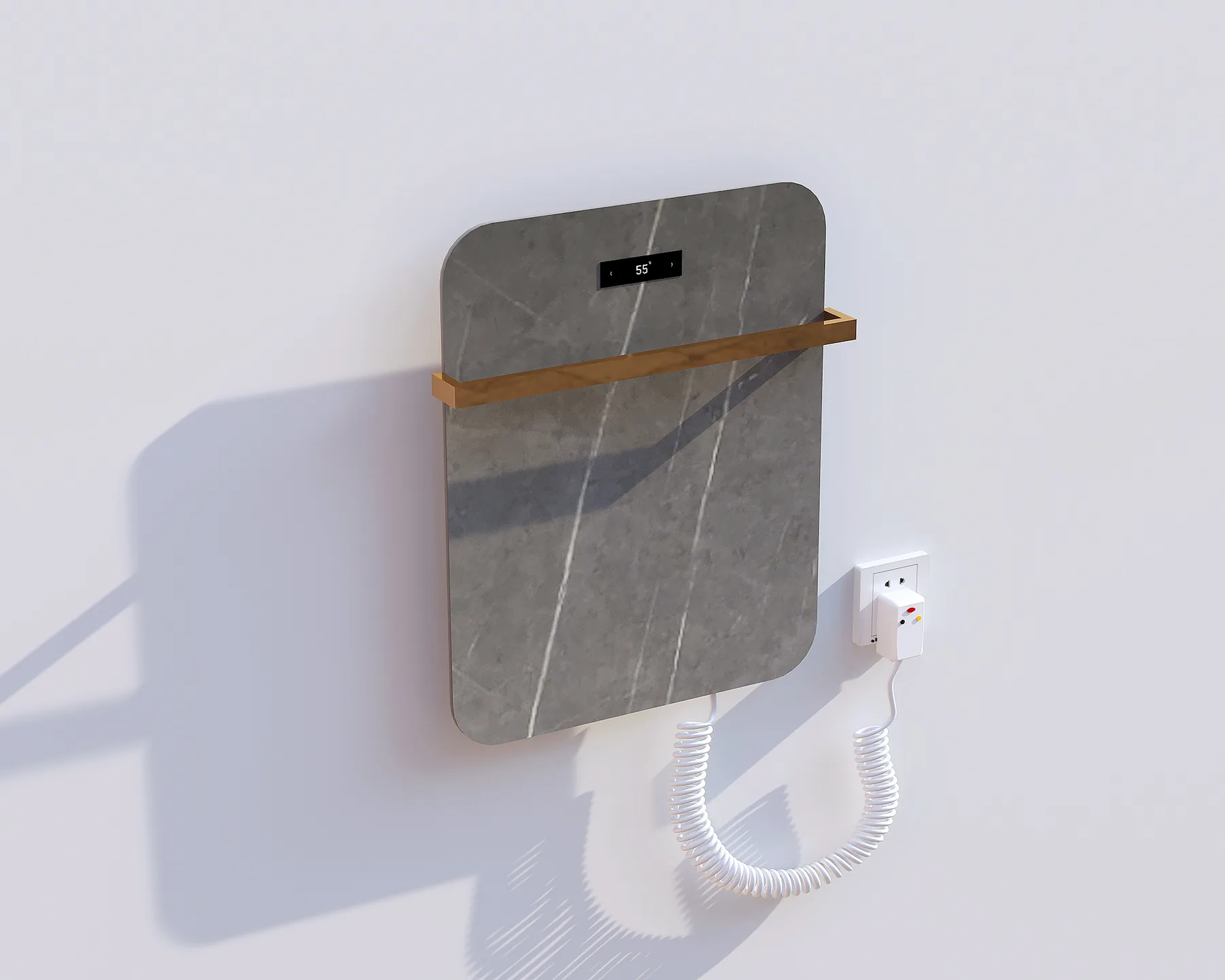Electric Towel Rack R-01H — detail view