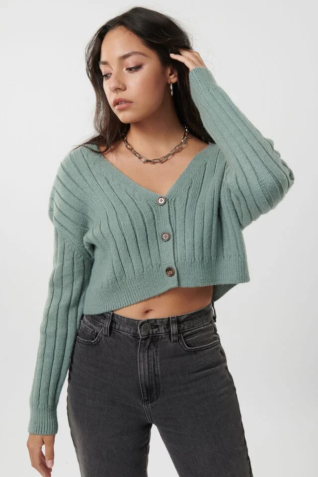 Cardi manufactured to order by Foriver Garment
