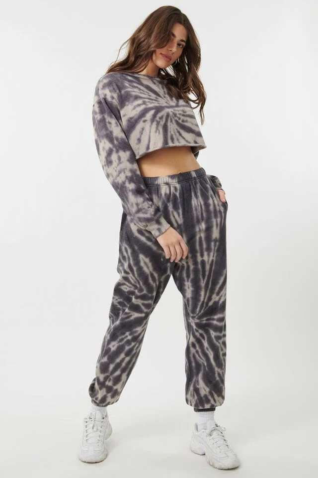Tie Dye Joggers manufactured to order by Foriver Garment