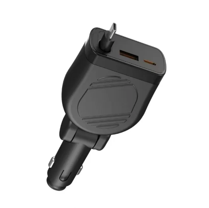 45W A+C car charger with cable