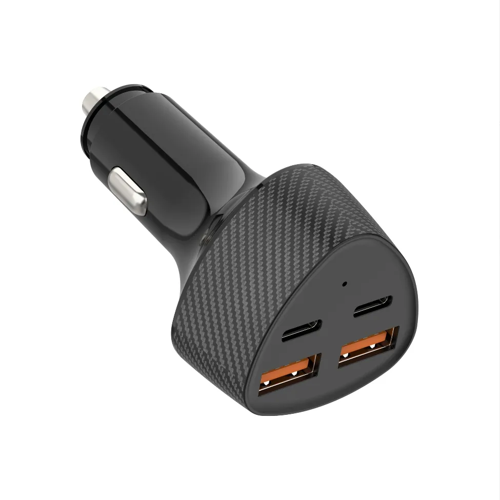 4 ports USB car charger
