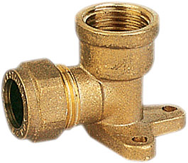 Female wall-plate elbow (SKU 3104)
