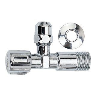 Brass Angle Valves-1403 &ndash; C.P brass angle valve