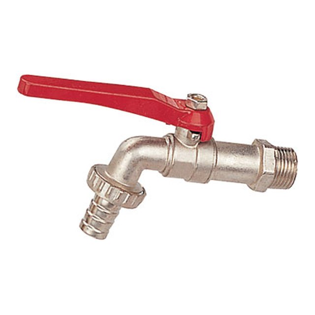 Brass Bibcock-2011 &ndash; N.P forged brass bibcock with hose connector